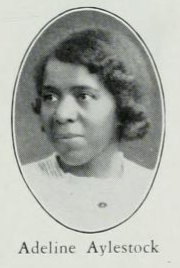 Mabel Adline Aylestock as a TBC student