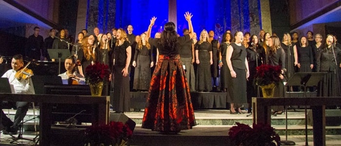 Tyndale Community Choir performing