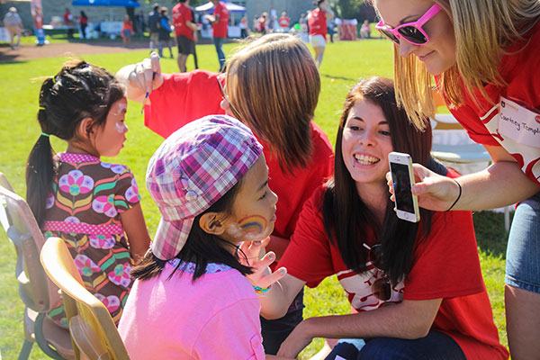 Homecoming 120 Anniversary - Fall Festival Face Painting