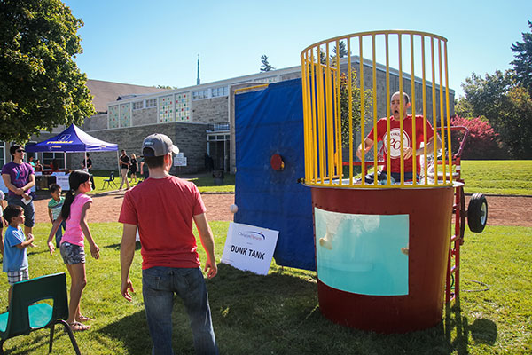 Homecoming 120 Anniversary - Fall Festival Dunk Tank