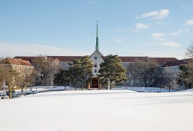 Tyndale campus in the snow