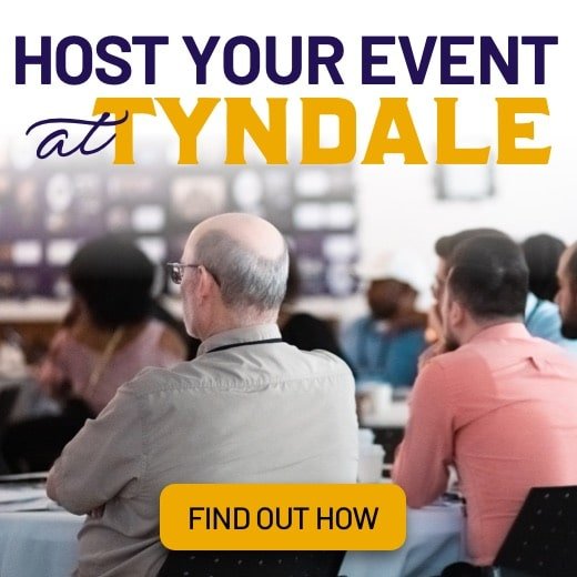 Host your event at Tyndale - find out how