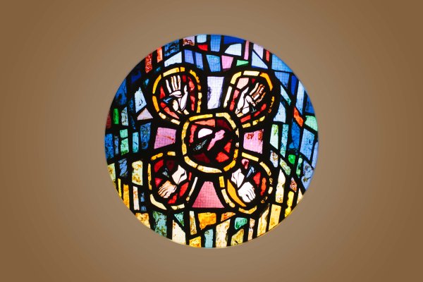 Stained Glass Panel