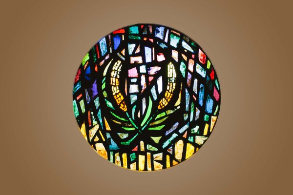 Stained Glass Panel