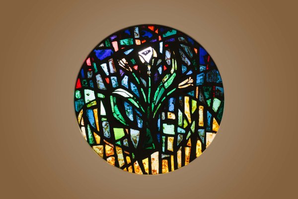 Stained Glass Panel