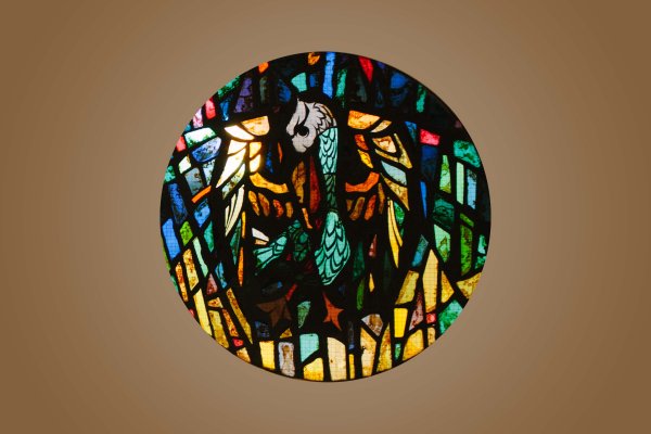 Stained Glass Panel