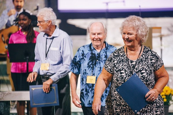 Alumni recieving awards