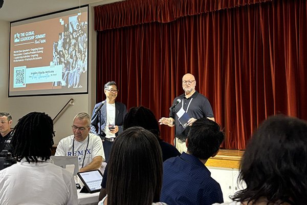 Local speakers at the Global Leadership Summit at Tyndale University